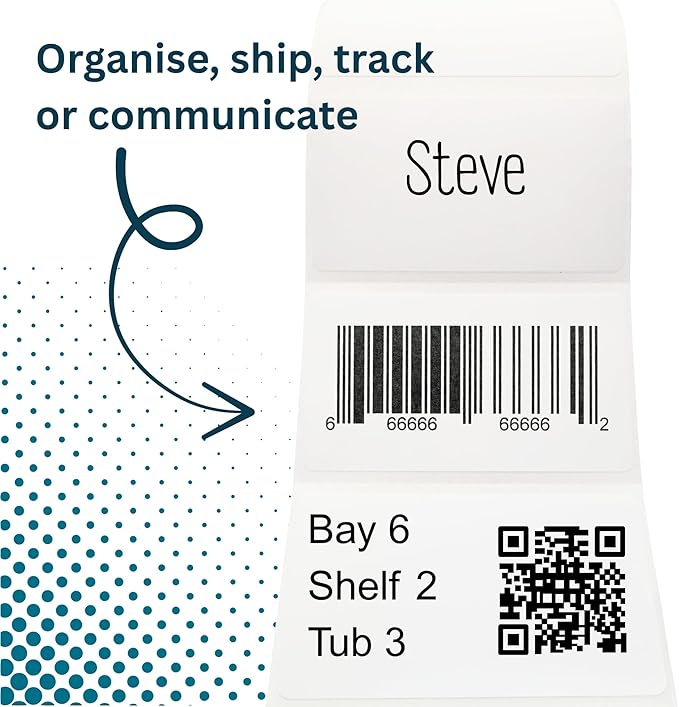 Blank Waterproof Label Stickers, 70mm x 40mm, Durable - Image 3