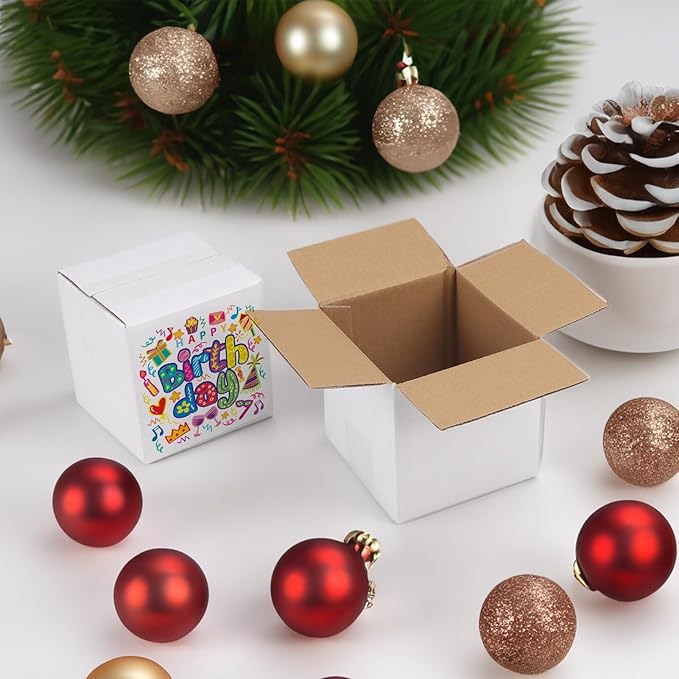 Hoikwo 5x5x5 Shipping Boxes Set of 25 - Image 7
