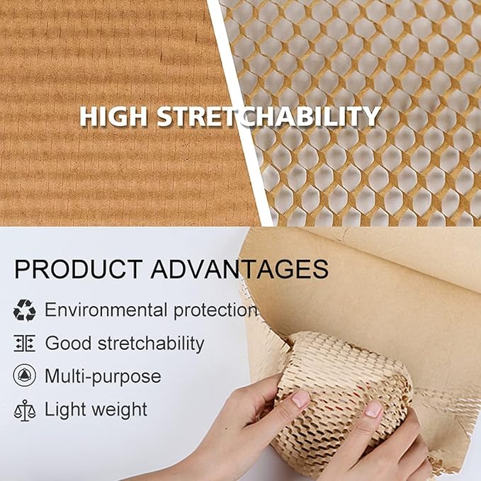 Honeycomb Packing Paper, Products & Gifts Wrapping Paper, Recyclable and - Image 7