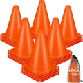 Cones Sports for Kids, Small Training Cones Set for Soccer Practice, 24 Pack 7 by MIVERYEA