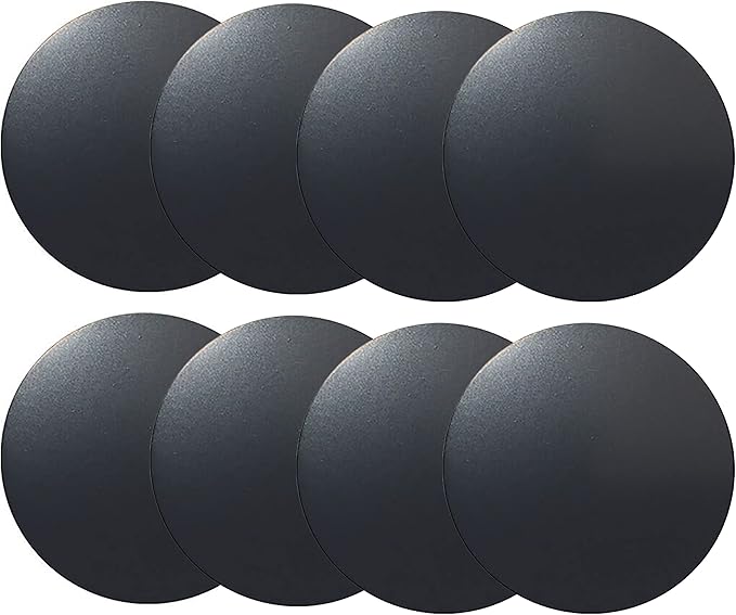 Replacement Metal Plates Set for Magnetic Car Phone Holders, Wall & Air Vent by SALEX-PHONEACCESSORIES