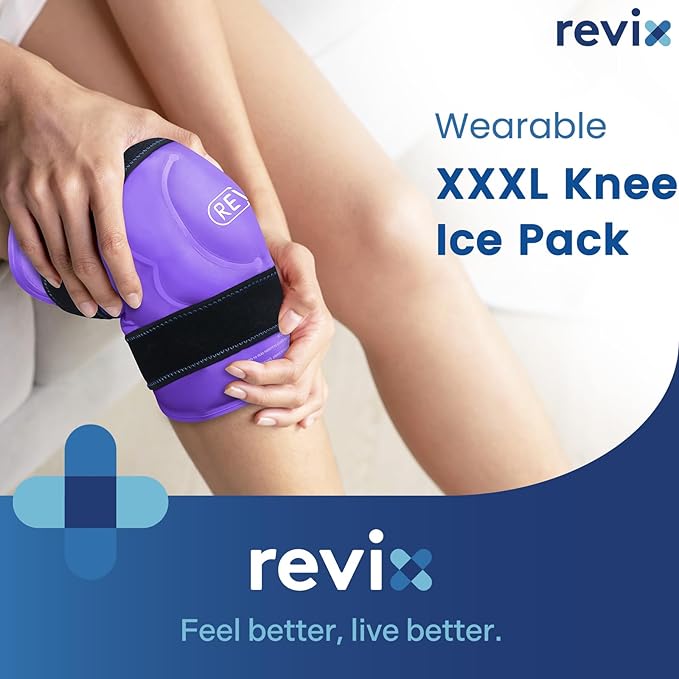 REVIX 20" XXXL Ice Pack for Knee Discomfort and Fatigue, Reusable Extra Large - Image 2