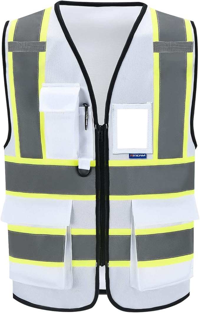 AYKRM 11 color High Vis Reflective Safety Vest by AYKRM