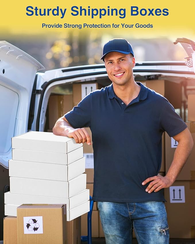 Assorted-Sizes-Shipping-Boxes-24-Pack: 6x4x3 & 12x9x3 & 13x10x2 - Image 7