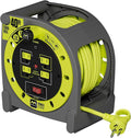 Masterplug 40ft Case Cord Reel, Retractable Extension Lead by Masterplug