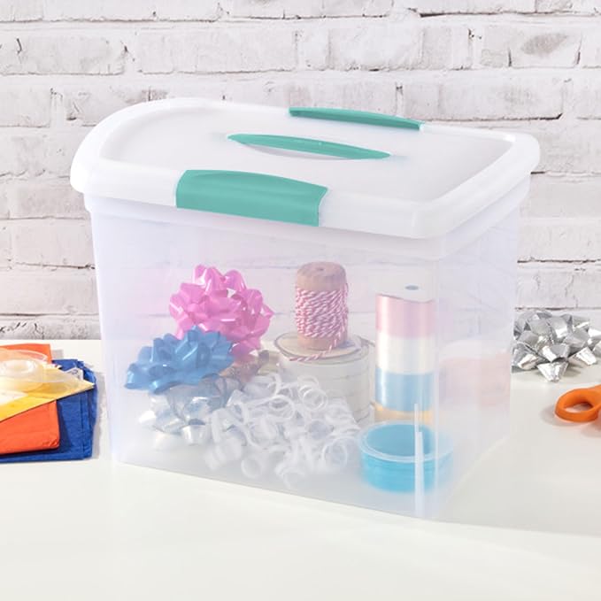 Sterilite Large Nesting ShowOffs, Stackable Small Storage Bin - Image 9