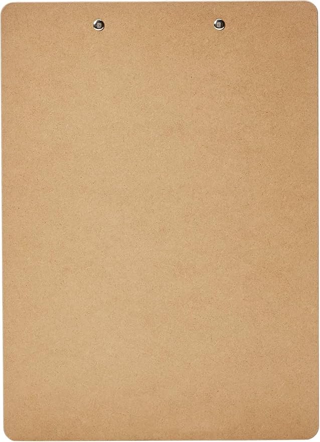 Amazon Basics Hardboard Office Clipboard, Letter Size - Image 3
