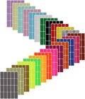 Royal Green Colored Labels Stickers in 24 Colors 40x19mm Rectangular Sticker by RoyalGreen