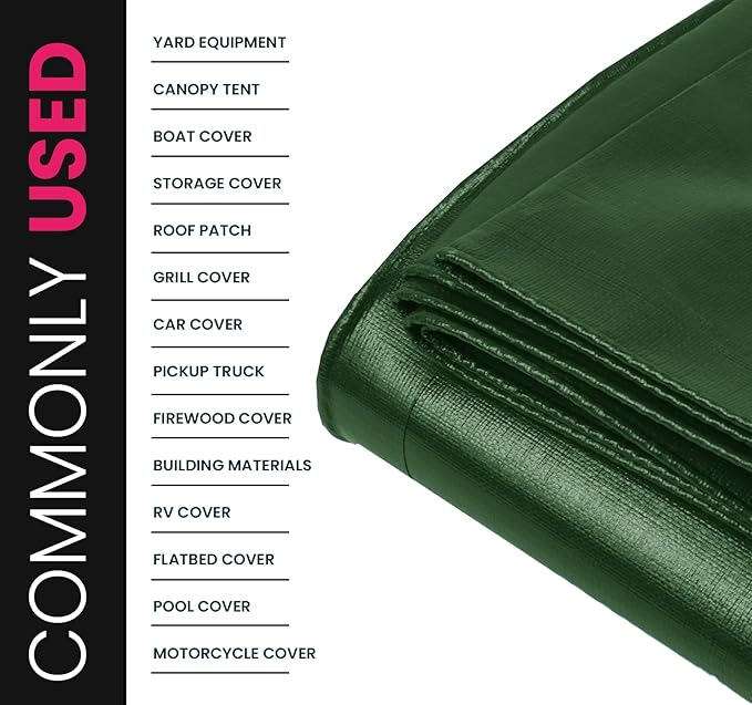 PROTARP Extreme Heavy Duty 22 Mil Tarp Cover, Waterproof, UV Resistant - Image 5