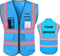 YOWESHOP High Visibility Reflective Safety Vest by YOWESHOP