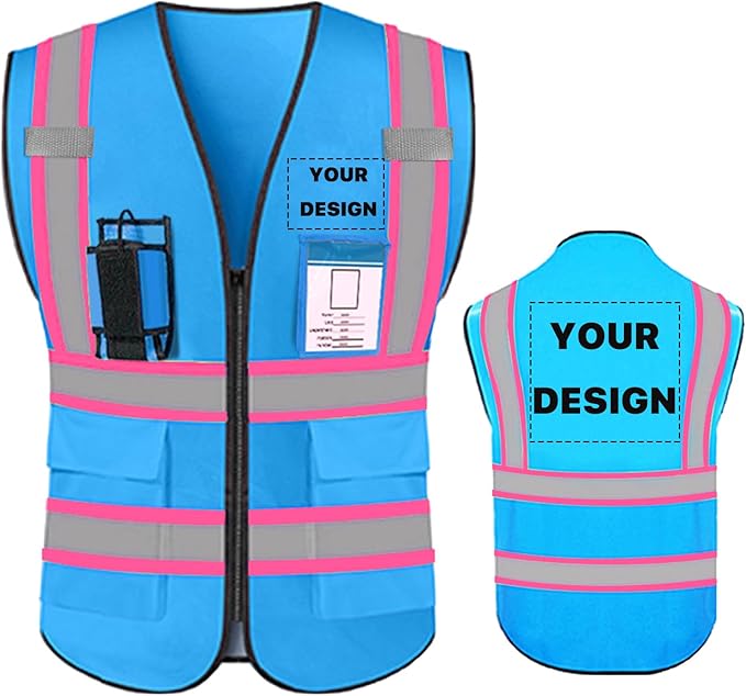 YOWESHOP High Visibility Reflective Safety Vest by YOWESHOP