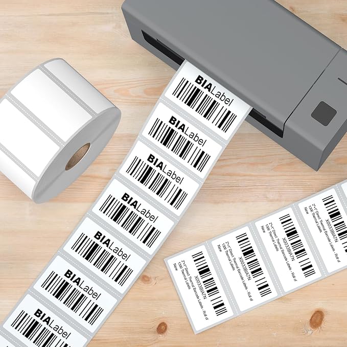 12 Rolls 2" X 1" Thermal Labels, 1300/Roll - Image 5