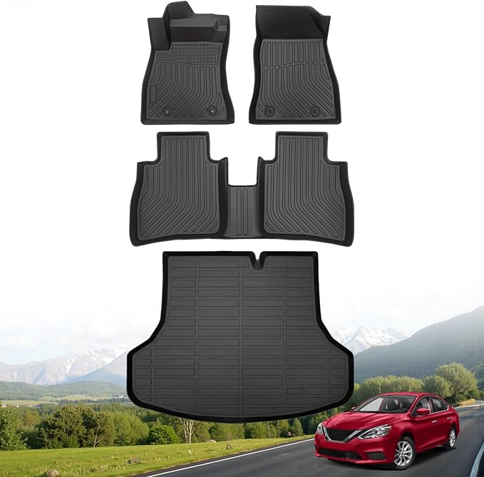 Hutisya-Floor Mats & Cargo Liner Set Fit by Hutisya