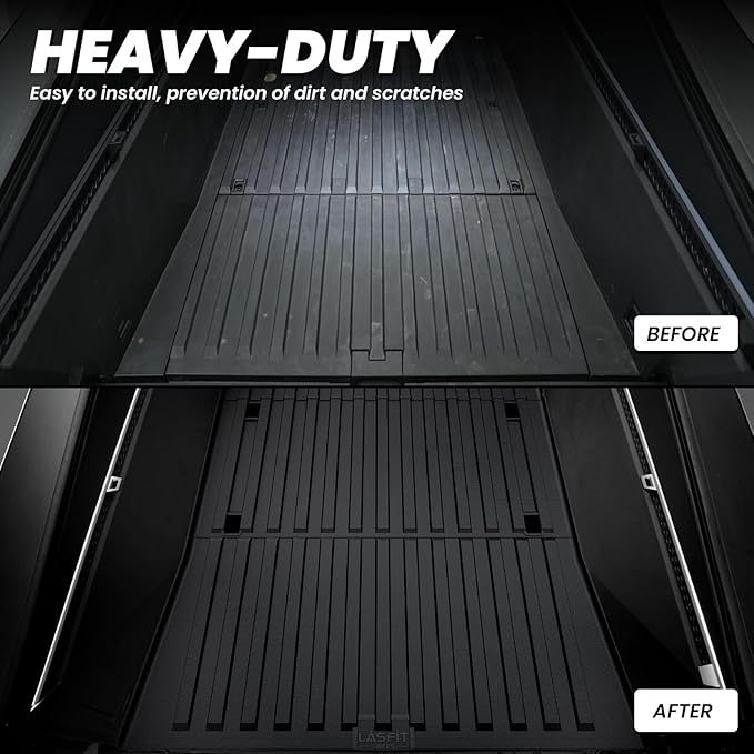 LASFIT Truck Bed Mat for Tesla Cybertruck 2024 2025 2023 6FT Bed Liner Car - Image 5