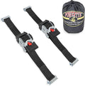 PowerTye - 2inch x 10ft Long Retractable Ratchet Tie Down Strap - by PowerTyeMFG