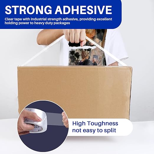 Clear Packing Tape, 36 Rolls Heavy Duty Packaging Tape - Image 5