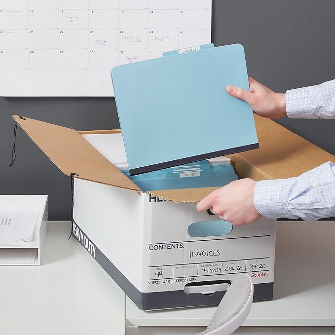 STAPLES Storage & Filing Box, Heavy-Duty - Image 7