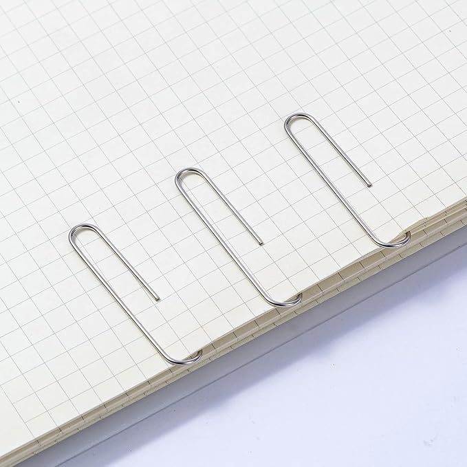 Shiny Silver Jumbo Paper Clips, 1.3 Inch & 2 Inch, School & Home Document - Image 5