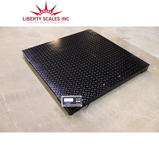 Heavy Duty Industrial 48" x 48" Floor Scale Accurate Digital Pallet Scales - Image 4
