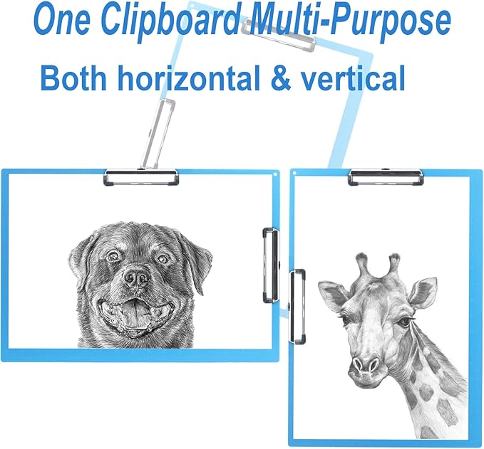 Acocony 11x17 Clipboard Double Clip Extra Large Clipboard Low Profile Clip 11 x - Image 3