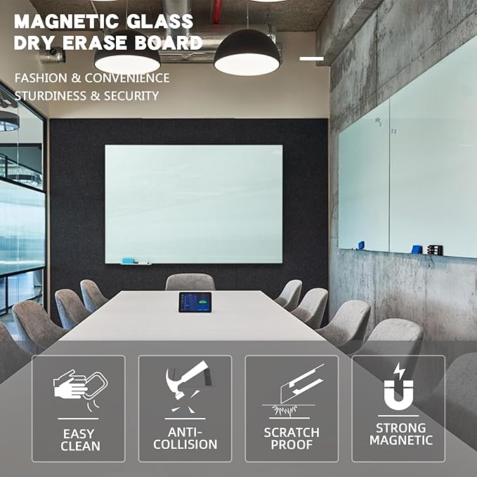 Glass Magnetic Dry-Erase Board - Image 7