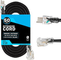 12 Gauge Outdoor Extension Cord 50 ft, SJTOW Oil Resistant & Flame Retardant by Thonapa