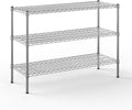 18" Deep x 48" Wide x 34" Height Wire Shelving Kit | 3-Tier | NSF Commercial by Regal+Altair