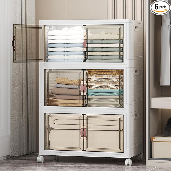 Extra Large Stackable Storage Bins by UAMFURIDirect