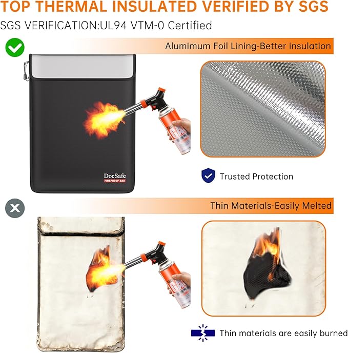 DocSafe Fireproof Document Bag - Image 3