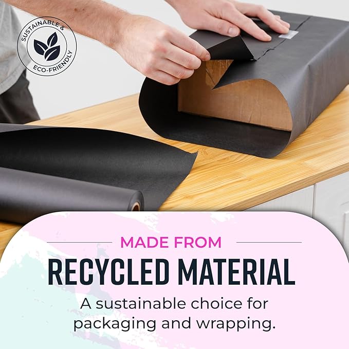 Bryco Goods Black Kraft Paper Roll - Image 4