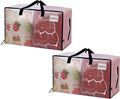 VENO 2 Pack Moving Bags and Large Christmas Decoration Storage Bins by Veno