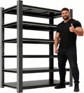 Adjustable 6-Tier Garage Shelving, Heavy Duty Steel Storage Rack, High Load by Notmise