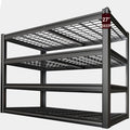 62" Wide Heavy Duty Garage Shelving Units, 4-Tier Deep Storage Shelves by SKZNSA