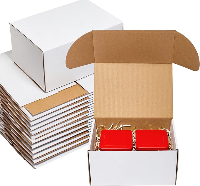 10x7x5" 25 Pack Shipping Boxes by Wowxyz