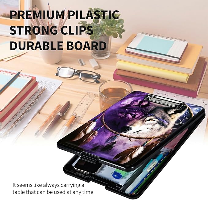 A4 Clipboards, Heavy Duty Waterproof Nursing Plastic Folder Clipboard - Image 6