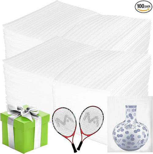 100 Pack 12'' x 16'' Cushion Foam Pouches, Moving Supplies by High-PQ