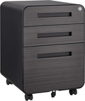 3 Drawer Mobile File Cabinet Under Desk by TEEALUBAN