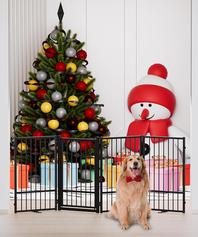 Full Metal Freestanding Dog Gate - Image 2