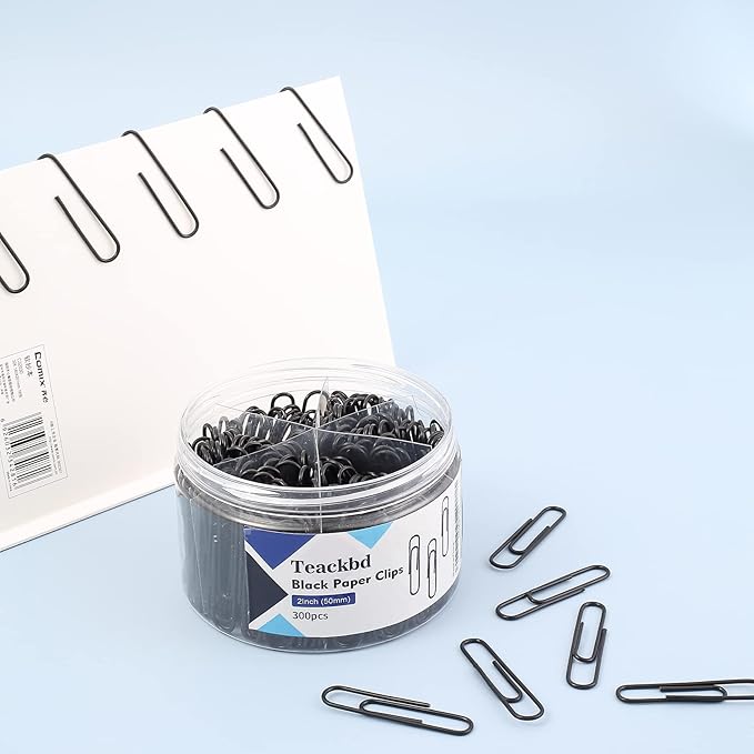 300Pcs Large Paper Clips, 2 Inch Paper Clip, Jumbo Paperclips Great - Image 3