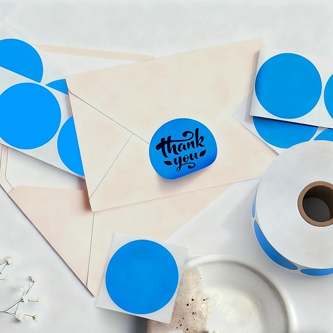 2 inch Dot Stickers Labels Circle Garage Sale Sticker 750Pcs Round Thermal - Image 7