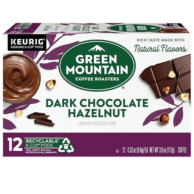 Green Mountain Coffee Roasters Dark Chocolate Hazelnut Coffee, Keurig Single - Image 10