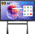 86" Smart Board Google EDLA-Certified 4K Interactive Whiteboard SmartBoard by HUSHIDA