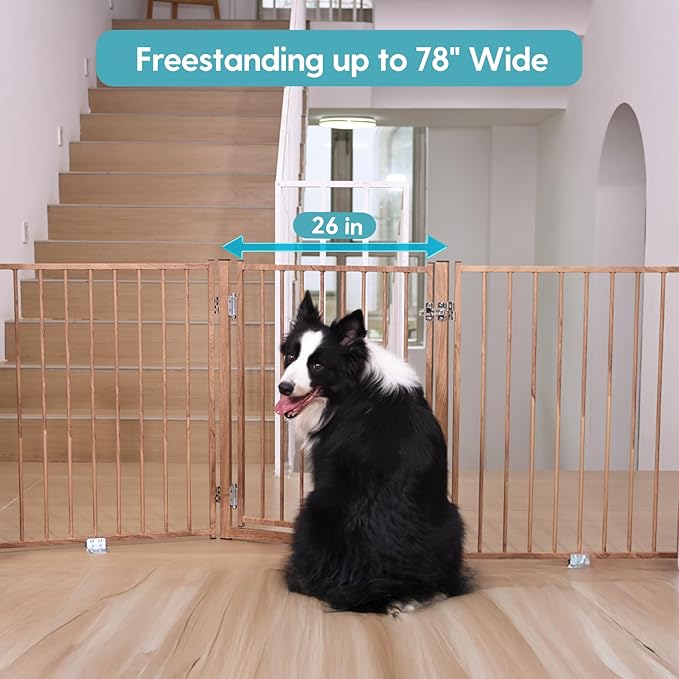 No Pawblems Free Standing Dog Gate - Image 3
