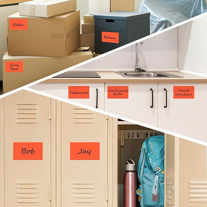 500 Pcs Large Moving Labels for Boxes 3 ×5 Inch Vinyl Self Adhesive Rectangle - Image 5