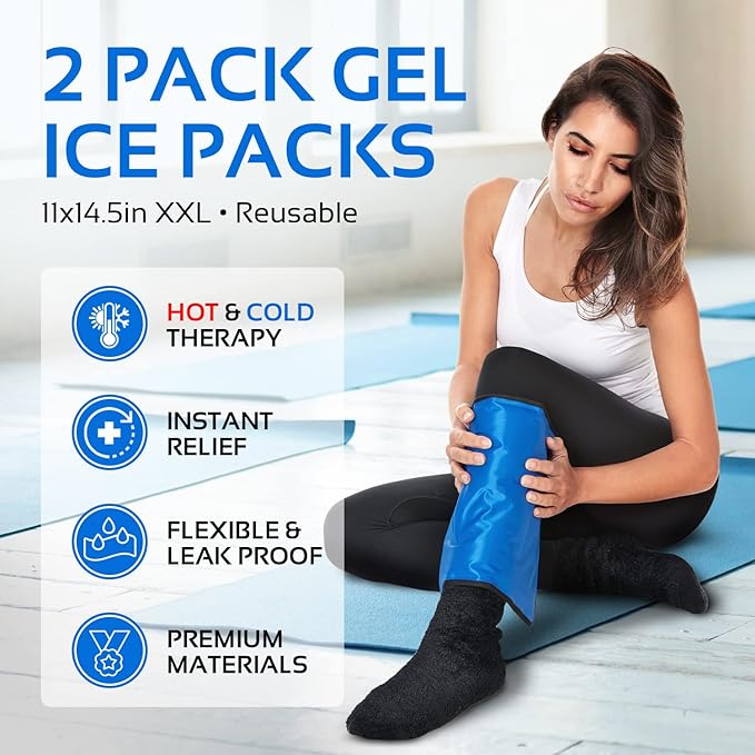 Reusable Ice Packs for Injuries Reusable | 11" x 14.5" - Image 2