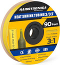 haisstronica 3:1 Heat Shrink Tubing, Shrink Ratio Adhesive Lined Marine Grade by HAISSTRONICA