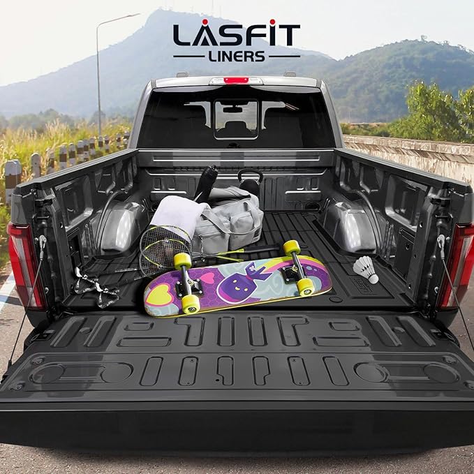 LASFIT 5.5ft Bed Mat for Ford F-150 | F150 Lightning 2026 2025 2024 67.1" Bed - Image 7