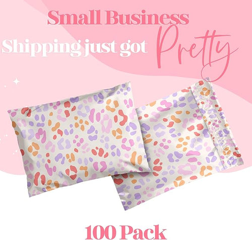 14.5x19 Designer Poly Mailer 100 Pack Heavy Duty Waterproof Self Seal Shipping - Image 2