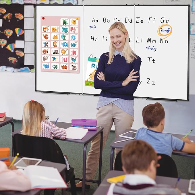 Large White Board for Wall, Magnetic Dry Erase Whiteboard, Foldable 60x48 Inches - Image 5