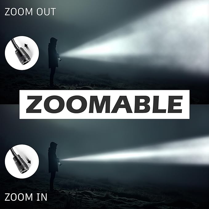 LED Work Light, 500 Lumen Gooseneck Magnetic Light, Zoomable Flexible Led - Image 2